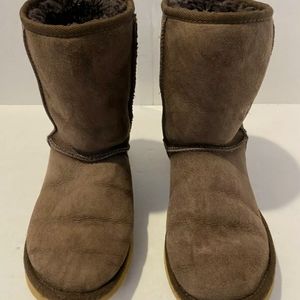 Rare UGG Women's Classic Short II Boot Size 6 US - Dark Brown 1016223